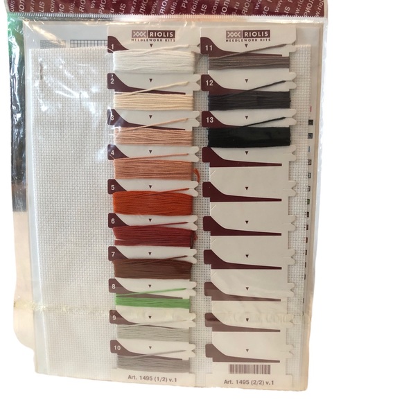 Cross Stitch Riolis Dachshund Blues Counted Kit Musical Cats Dog Piano DIY 2014 - Picture 6 of 7